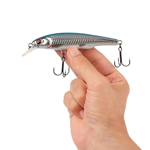 Savage Gear Gravity Twitch Fishing Hard Bait - color: Brown Chrome, size: 4.5 in - 3/4 oz