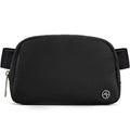 Pander Cross Body Fanny Pack for Women, Fashion Waist Packs, Crossbody Bags, Belt Bag with Adjustable Strap (Black) - color: Black