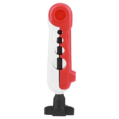 RiToEasysports Fishing Line Spooler Reel Winder,Mini Fishing Line Winding Spool for Varying Spool Sizes - color: white red