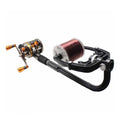 Fishing Line Spooler Machine Portable Adjustable Spinning Reel Line Winder Fishing Tackle Tool Black