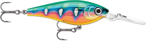 Rapala Harvest Shad Crankbait, Hard Bait Lure, Bass Walleye and Pike Fishing Lure, Wide Wobble Action, 2-3/4", Spendy Shades