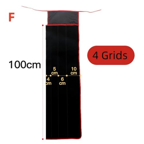 Flannelette Fishing Rod Protector Sleeve Portable Cover Pole Sock Glove Bag Soft Rod Carrying Bag Anti-Scratch Dustproof Storage Case for Freshwater Saltwater Fishing Poles - size: 4Grids 25x100cm