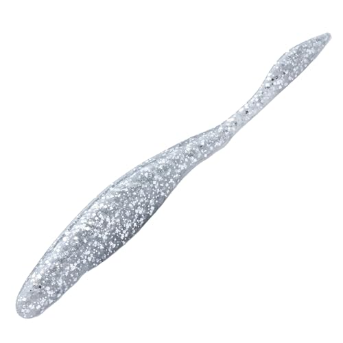 Strike King Caffeine Shad Soft Jerkbait - color: 475 - Carolina Chrome