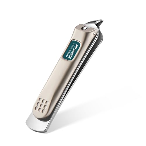 MR.GREEN Slanted Edge Nail Cutting Clippers Cuticle Nippers Tool Stainless Steel Dead Skin Oblique Tip Trimmer Manicure Scissors (Mr-1110) - color: Mr-1110