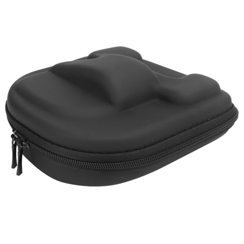 Reel Case – EVA Hard Shell Cover with Sponge Lining, Water proof Storage for Right-Hand Fishing Reels, Travel Protective Pouch (16x14.3x7cm, Black)‌