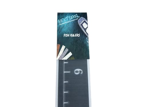 Next Level Inc. | Fish Ruler | SeaDek | 36 inch Fish Measurement Tool | Perfect for Boats and Kayaks | Dark Gray/Storm Gray - color: Dark Gray/Storm Gray