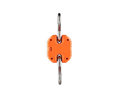 Klau Portable Digital Crane Scale, Orange, 150 kg / 300 lb | Heavy Duty, Hanging Scale, LCD Display with Backlight, For Home Farm Hunting Outdoor - color: Orange