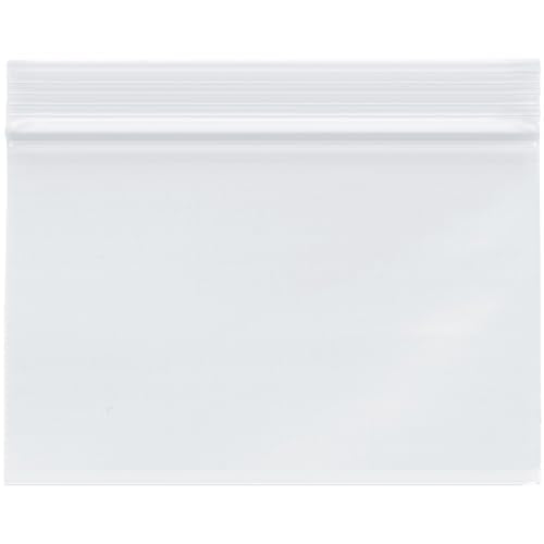 Plymor 6" x 4" (Pack of 200), 4 Mil Heavy Duty Zipper Reclosable Plastic Bags - size: 6" x 4" (200 Count)