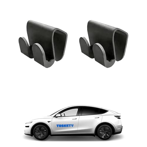 2PCS Glove Box Hooks for Tesla Model Y Juniper 2025 2026 & Model 3 Highland | Car Purse Hook & Organizer Bag Holder - color: 2PCS