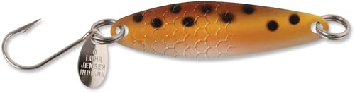 Luhr Jensen Needlefish Spoon - style: Brown Trout/Brass Back, 2 Inch