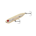 Heddon Chug'N Spook Popper Topwater Fishing Lure for Saltwater and Freshwater - color: Bone/Silver, size: Chug'N Spook Jr (1/2 oz)
