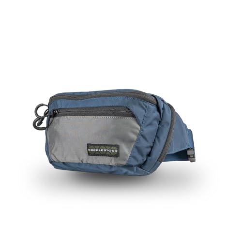 Eberlestock Bando Bag - Tactical Men's Fanny Pack w/Adjustable Waist Belt, Zippered Pockets, Compact Lightweight Belt Bag - color: Cobalt Blue, size: Standard