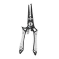 Nomad Design Hydra-X Series 7.25" Stainless Steel Split Ring Fishing Pliers With Non-Stick Coating, Includes Holster & Lanyard