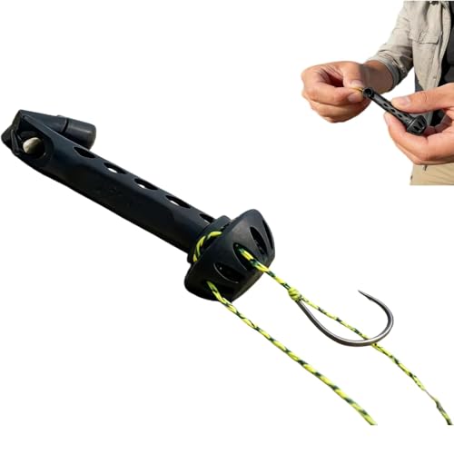 Fly Fishing Magnetic Fly Threader, Fishing Accessory to Easily Rig Small Flies & Tippet on Water, Universal Knot Helper Knot Assist for Threading Hooks, Works with Most Hooks, and Fly Styles