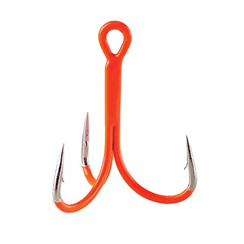 Berkley Fusion19 Wide Gap Live Bait Hooks, Size 4 Fishing Hooks, Needle Point with SlickSet Coating for Easy Penetration, Forged for Added Strength - color: Black Nickel, size: 8, style: Ewg Treble