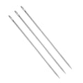 Stainless Steel Fishing Bait Rigging Needles Threader Set, Fish Bait Worm-Minnow-Anchovy Threader Needle Rustproof Threading Tool for Saltwater Freshwater Fishing Tackle Kit - size: 6"Long