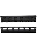 Horizontal Fishing Rod Rack Holders Wall-mounted Fish Pole Holder for Garage & Boat 6-Rod Storage Racks -1 Pair Rod Holder Rod Holder (1 Pair Vertical Black) - color: 1 Pair Vertical Black