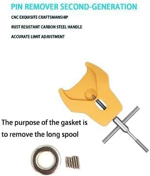 QUA'ANNYU Fishing Reel Maintenance Kit, Professional Fishing Reel Care & Repair Tool Set with 24/30/38-in-1 Screwdriver Set - color: Gold+Manual Screwdriver