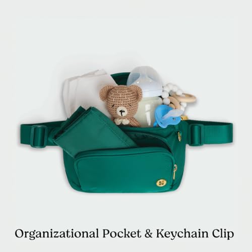 HUGGIES Unisex-Adult Diaper Waistpack Crossbody Bag - color: Alpine