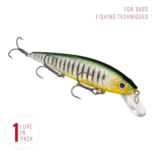 Strike King KVD Jerkbait 3 Hook - color: Phantom Perch, size: 4.75 inch (Pack of 1)