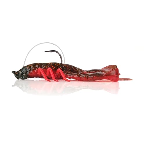 Berkley PowerBait Clatter Craw Fishing Soft Bait - color: Watermelon Red