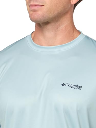 Columbia Men's Terminal Tackle PFG Line Time Long Sleeve - color: Crushed Blue/Line Time Fade Marlin, size: Small