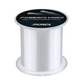 RUNCL Fluorocarbon Fishing Line, PowerFluoro Clear Ice Fishing Leader Line - Virtually Invisible, Faster Sinking, Extra Sensitivity, 300/500/1000yds, 5-32lb Break Strength, Fishing Gifts - size: 14 lb - 500 yds