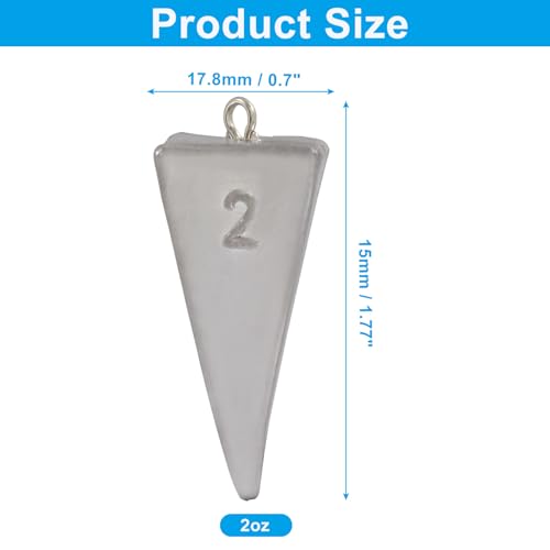 Fishing Weights - size: 2oz