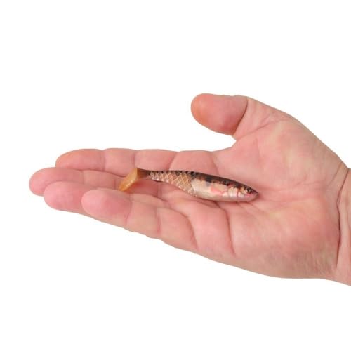 Berkley PowerBait Paddlin' PowerStinger Fishing Soft Bait - color: HD Yellow Perch, size: 3 1/2"
