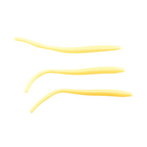 Berkley PowerBait Power Floating Trout Worm Fishing Soft Bait - color: Cheese - Original Scent, size: 3" (15 Count)