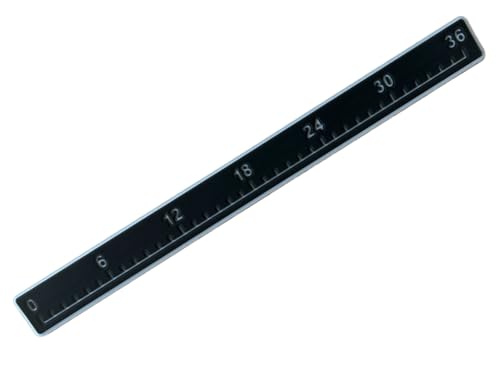 Next Level Inc. | Fish Ruler | SeaDek | 36 inch Fish Measurement Tool | Perfect for Boats and Kayaks | Black/Storm Gray - color: Black/Storm Gray