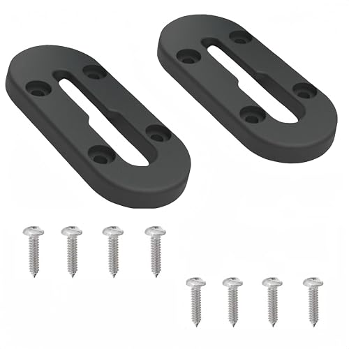 Kayak Track Kayak Low Profile Track,Kayak Rail,Kayak Accessories Mount Track,Kayak Gear Track for Fishing Rod Holder,Kayak Rail Track for Paddle Holders Fish Finder,Cup Holder,Anchor Cleats - size: 4inch2pcs
