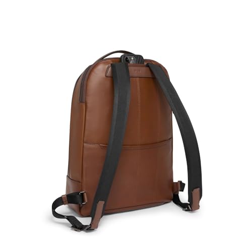 TUMI Harrison Warren Backpack - 15-Inch Laptop Backpack - Stylish Women's & Men's Backpack for Travel & Business - Cognac Leather - color: Cognac