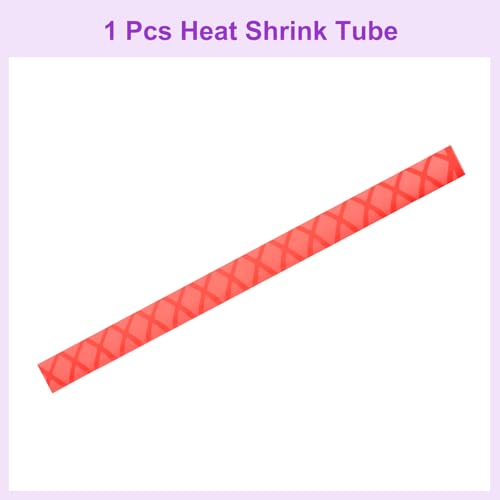 DMiotech Heat Shrink Sleeve Wrap Tubing x Tube Tubing for Fishing Rod Grips and Other Grips, Non Slip - Insulation - Waterproof 40'' Lengths, Dia 20mm Red - color: Red, size: Dia 20mm