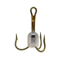 Weighted Treble Hooks - size: 0.75 oz. 4/0 Hook 10PCS
