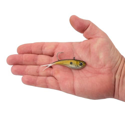 Berkley PowerBait Power Vibe - color: Gold Chrome, size: 3 in - 3/8 oz