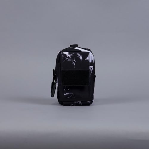 Tactical EDC Pouch Attachment Bag - color: Black Lightning