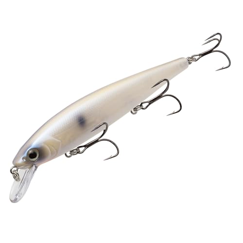 Strike King KVD Elite 300 Jerkbait Hard Bait Fishing Lure, Dives 4-7 Feet, Weight Transfer System - color: Pro Oyster, size: Hook Size 4