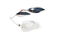 Nichols Lures Pulsator Metal Flake Double Willow Spinnerbait - color: Blue Shad/Nickel, size: 1/2-Ounce