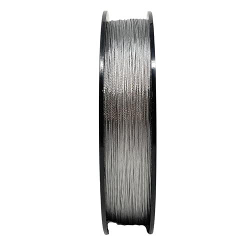 Reaction Tackle Stainless Steel Trolling Line - 30 Lb Marine Grade Single Strand Wire for Deep Trolling, Diving Disks and Toothy Saltwater and Freshwater Fish - size: 30 Lb / 300 Foot