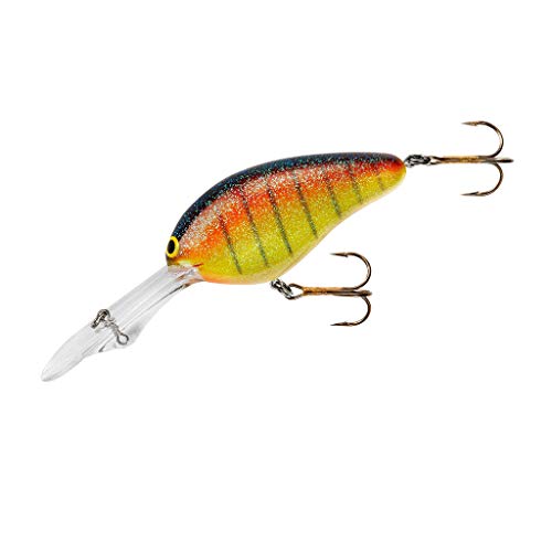 Norman Lures DD22 Deep-Diving Crankbait Bass Fishing Lure - color: Bumble Bee Perch