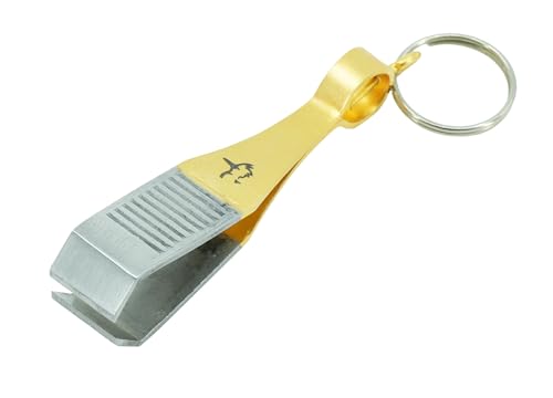 Kingfisher Fishing Accessory Fly Fishing Loop Tippet Nipper - Variety of Colors - color: Brass/Silver