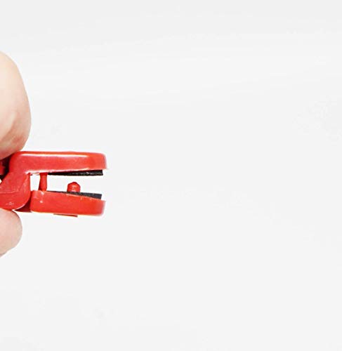 Bimini Lures Pro Snap Weights for trolling - Red Clip - color: Red - 10 Clips per pack