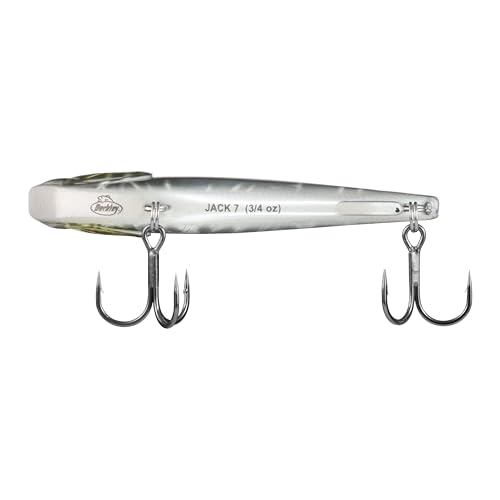 Berkley Jack - color: Black Silver, size: 2 3/4in - 3/4 oz