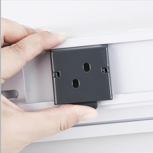 coolaroo Replacement Parts - Outside Mounted Blinds Curtain Rod Bracket Attachment, Vertical Blinds Replacement Parts, Deer Blind Brackets & mini Blind Brackets for Blinds Replacement - color: Gray, size: 2 SET