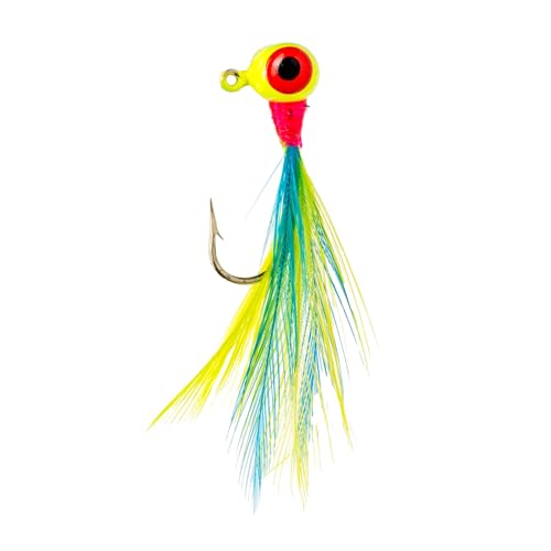 Strike King Mr. Crappie Shoo Shiner Jig - color: 181 - Blue Grass, size: 1/64oz