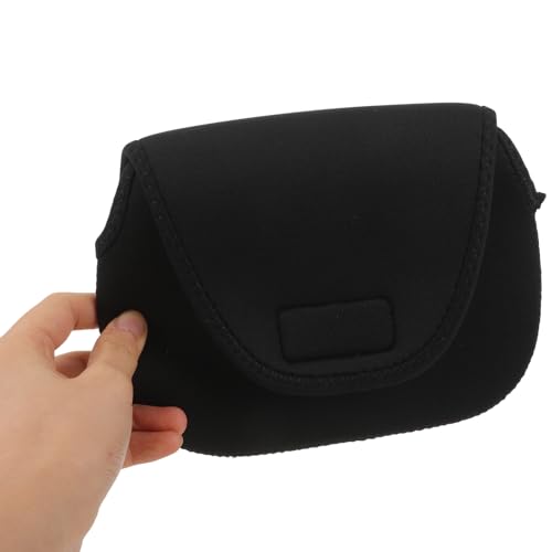 Garneck Fishing Reel Storage Pouch Small Baitcaster Reel Protective Cover Lightweight for Outdoor Fishing Equipment