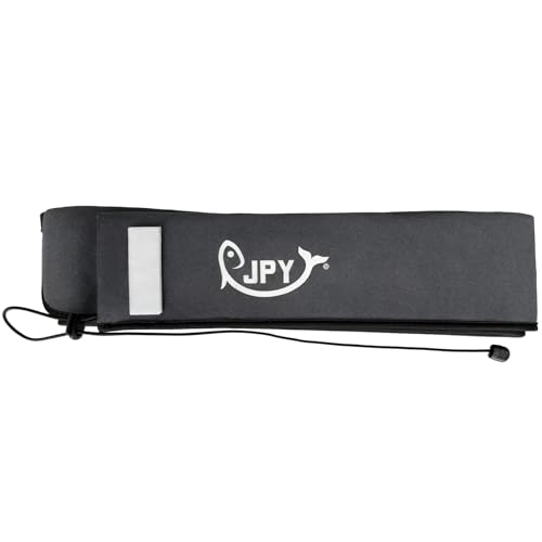 JPY 2 Pcs 3in Wdith Neoprene Fishing Rod Sleeve Protective Rod Covers for Fishing Poles Hook-Resistant Rod Storage Case Fits Spinning Casting Trolling Rods - size: Grey x 1 - 60 IN