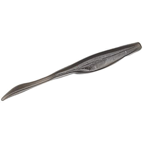 Strike King KVD Perfect Plastics Caffeine Shad Fishing Lure, Soft Plastic Jerkbait, Unique Air-Filled Bubble Tail, Heavy Salt, Coffee Scent - color: Ghost Shad