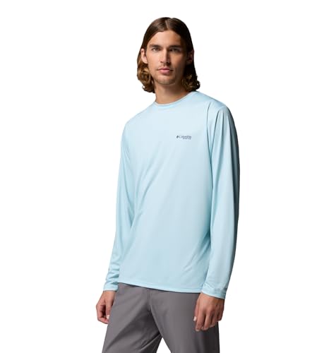 Columbia Men's Terminal Tackle PFG Fish Shine II Long Sleeve - color: Marine Light, size: X-Small